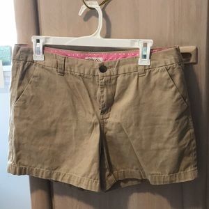 Khaki shorts